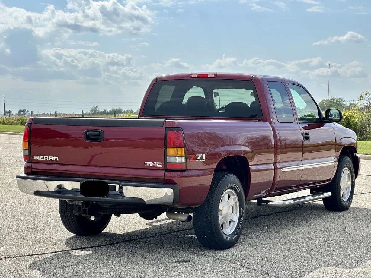 2004 GMC Sierra 1500 SLT Extended Cab Z71, view