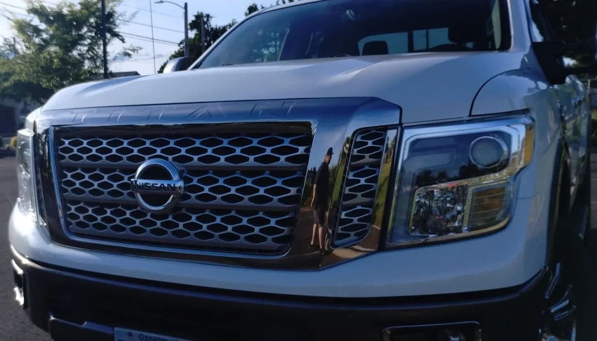 2017 Nissan Titan XD Platinum Reserve, view