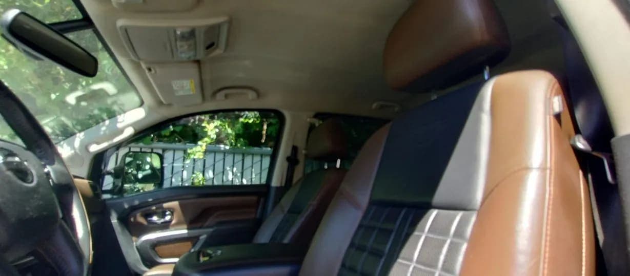 2017 Nissan Titan XD Platinum Reserve, view