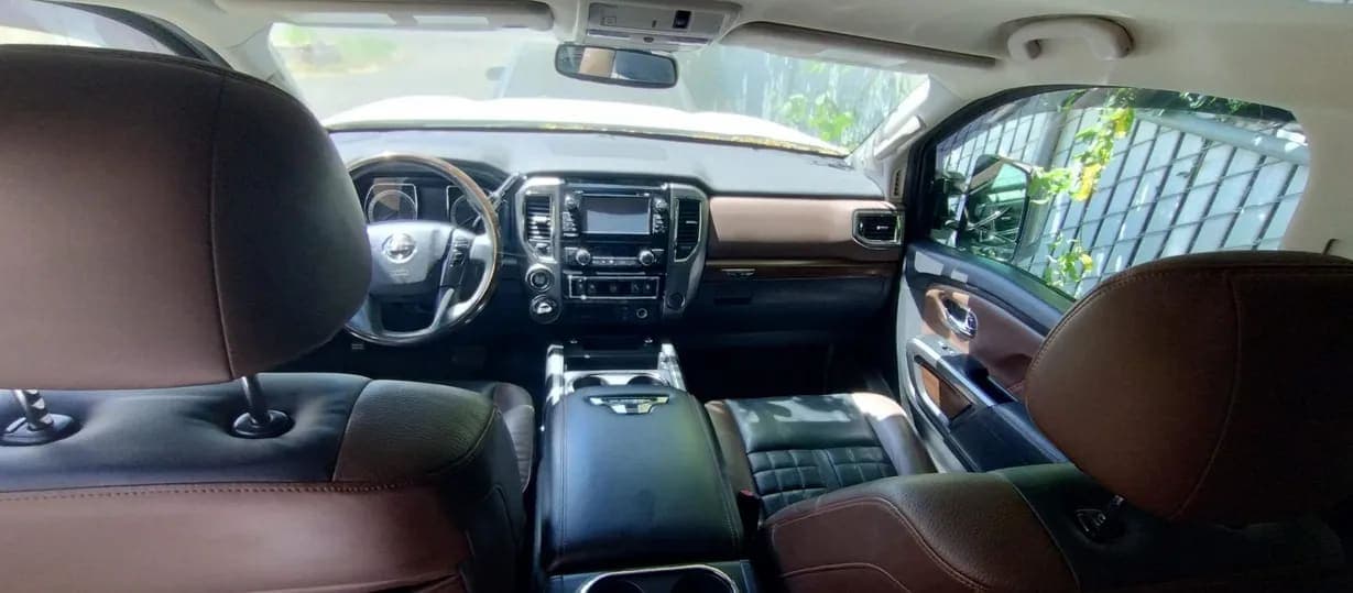 2017 Nissan Titan XD Platinum Reserve, view