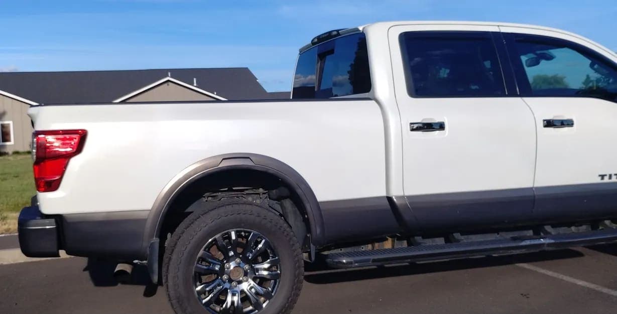 2017 Nissan Titan XD Platinum Reserve, view