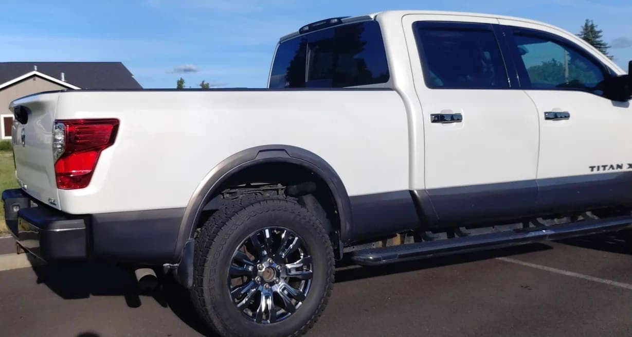2017 Nissan Titan XD Platinum Reserve, view