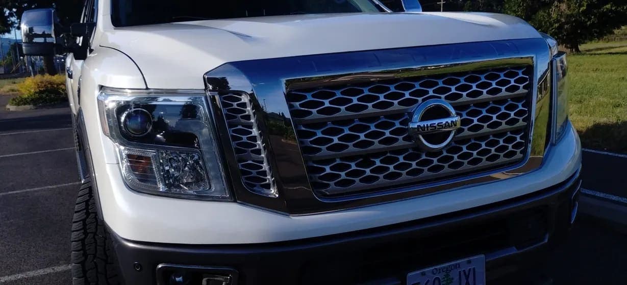 2017 Nissan Titan XD Platinum Reserve, view