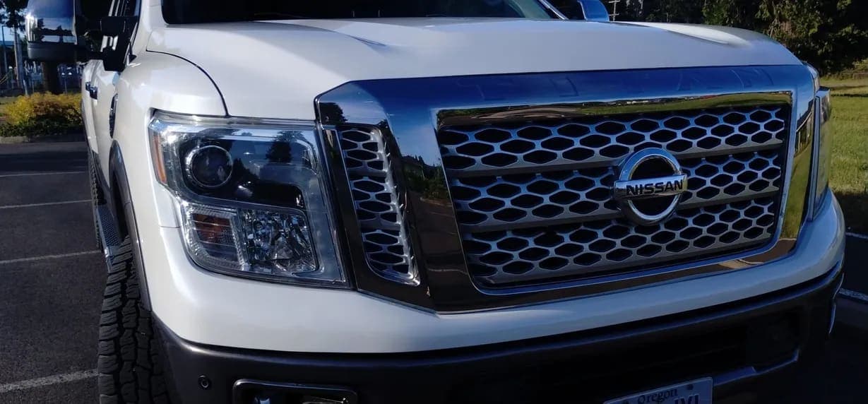 2017 Nissan Titan XD Platinum Reserve, view