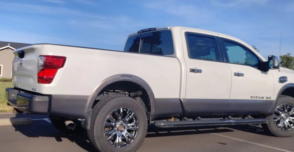 2017 Nissan Titan XD Platinum Reserve, view