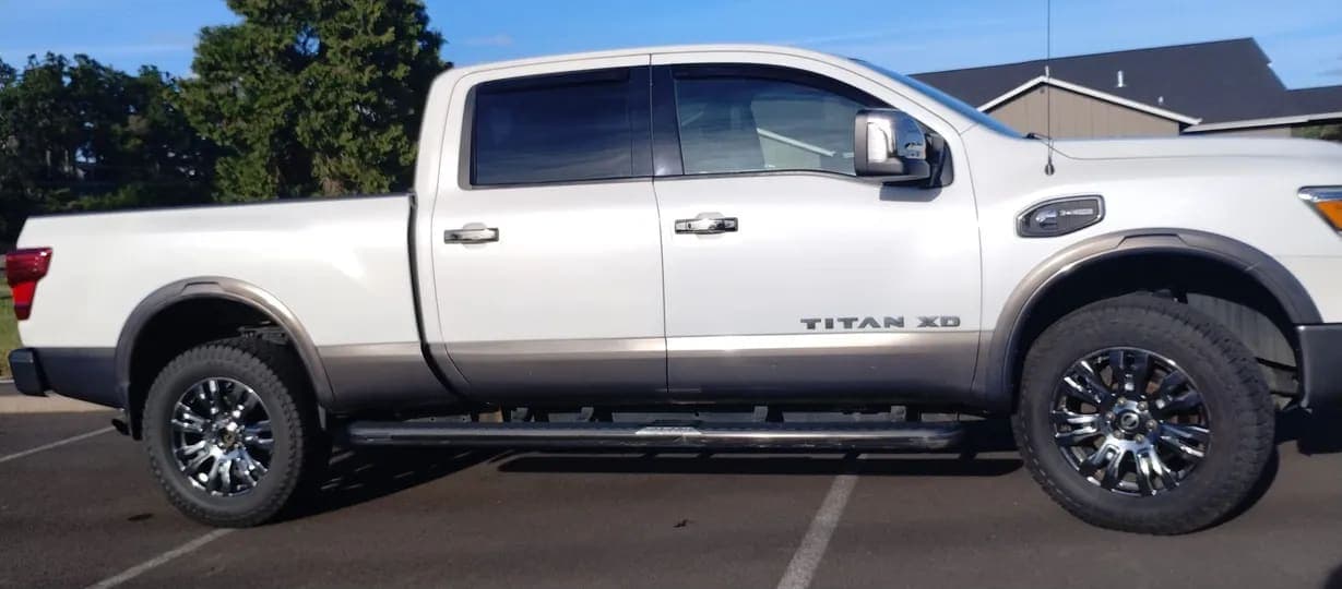 2017 Nissan Titan XD Platinum Reserve, view