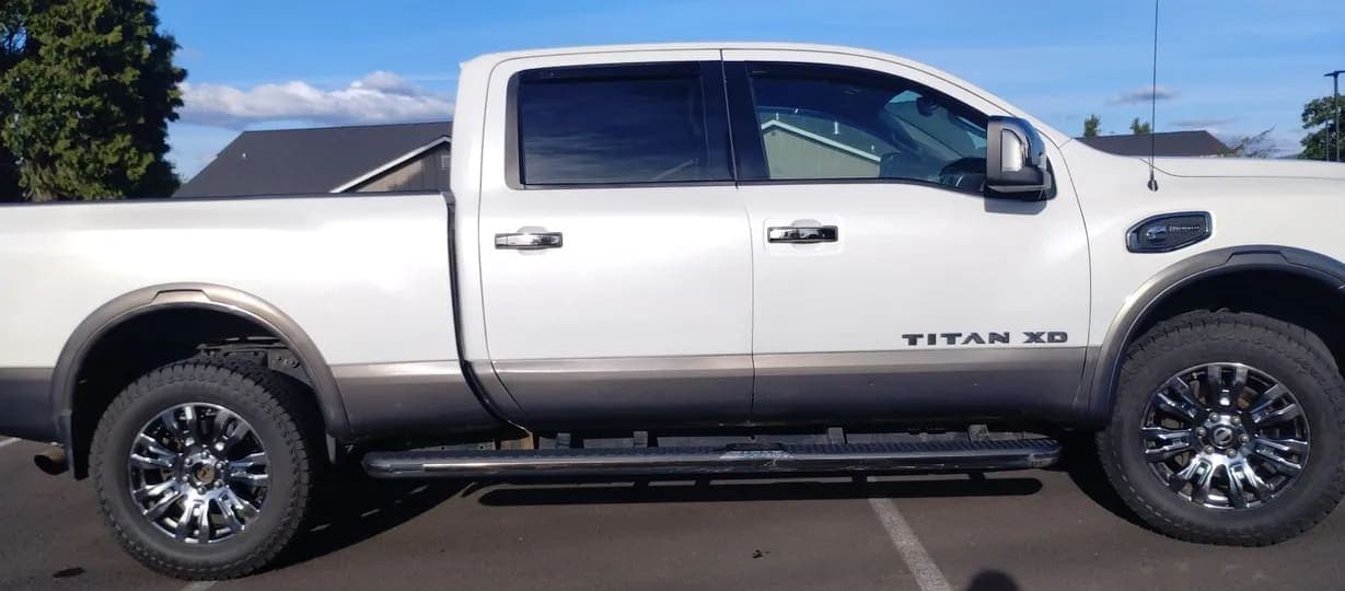 2017 Nissan Titan XD Platinum Reserve, view