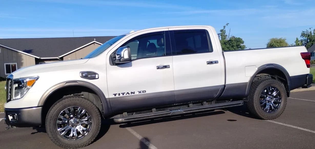 2017 Nissan Titan XD Platinum Reserve, view